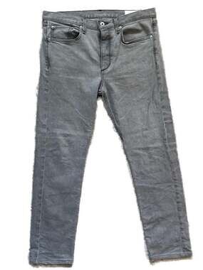 rag & bone Fit 2 Slim Jeans in Greyson Grey Size 33